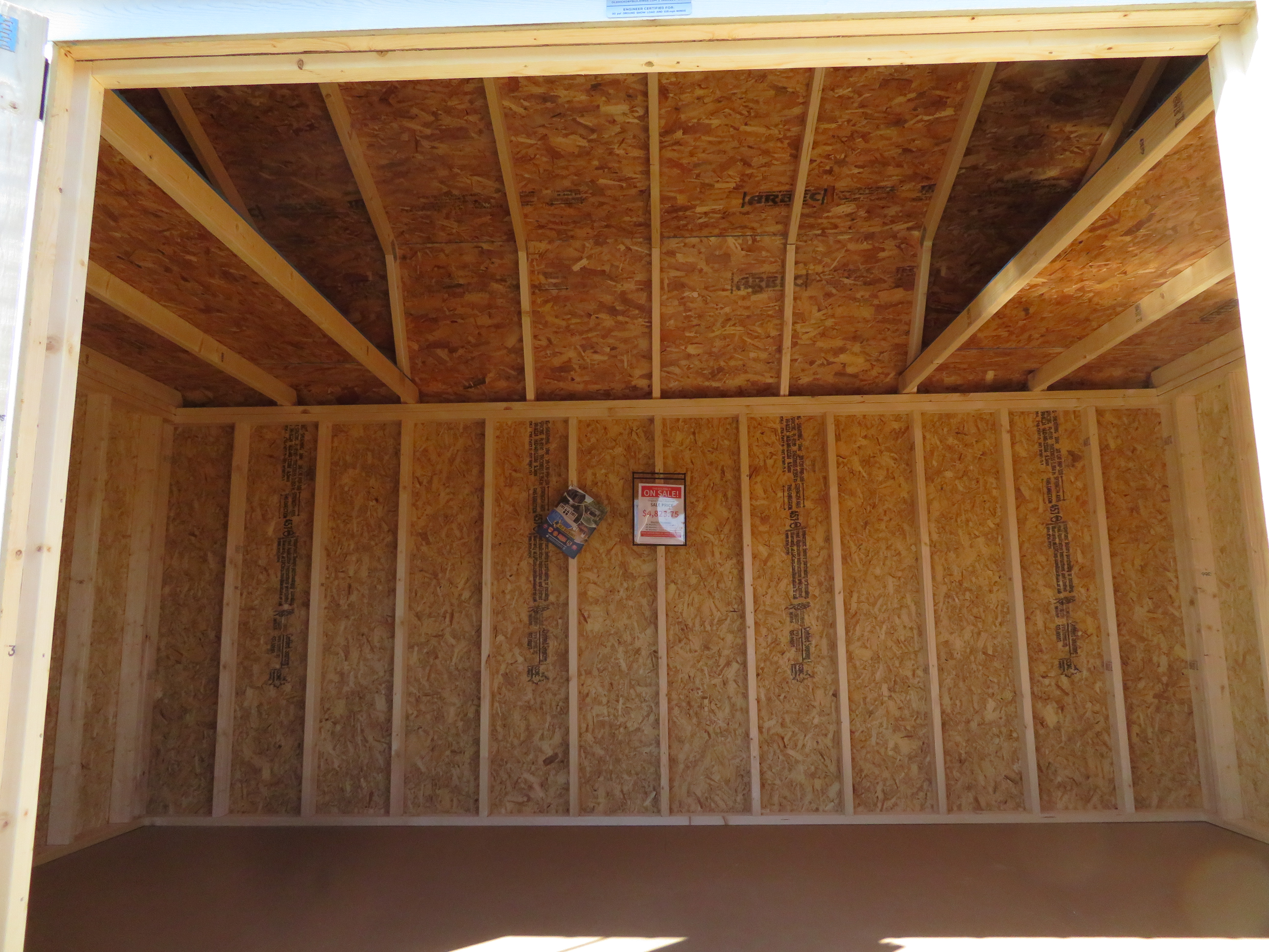10x16 Old Hickory Lofted Barn Shed